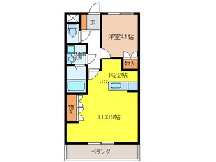 サニーヒルズ芥見の物件間取画像